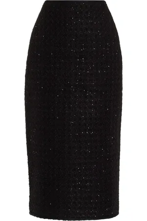 ROTATE Bouclé Maxi Skirt - - EU 32 - Moda Operandi
