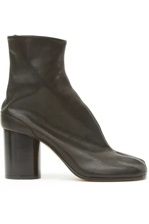 Maison Margiela Tabi Leather Ankle Boots - - IT 36 - Moda Operandi