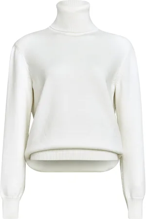 Alaïa High Neck Cashmere-Wool Sweater - - FR 36 - Moda Operandi