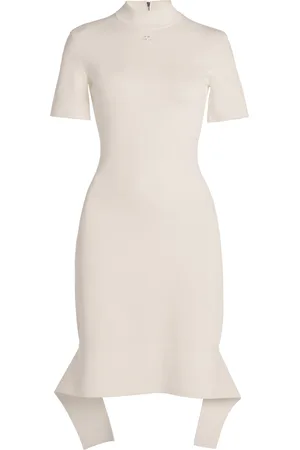 Courrèges Scuba-Crepe Knit Mini Dress - - XS - Moda Operandi