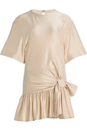 Paco rabanne Knot-Detailed Midi Dress - - FR 42 - Moda Operandi