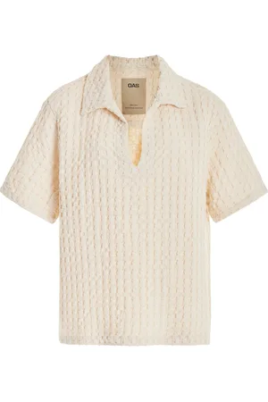 Oas Jaffa Waffle-Knit Cotton Shirt - - M - Moda Operandi