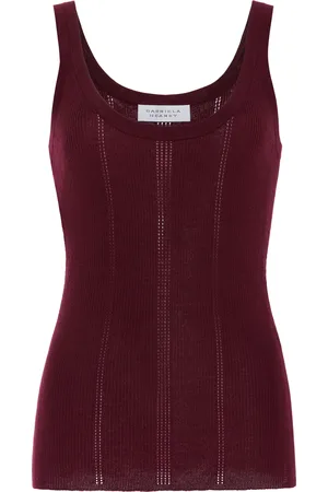 GABRIELA HEARST Lucy Knit Wool Tank Top - - XS - Moda Operandi