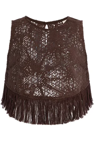 Oas Exclusive Astrea Aurora Crochet Cotton Top - - XS - Moda Operandi
