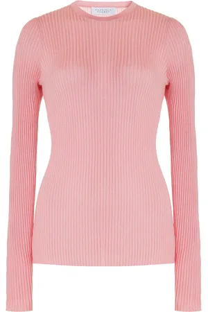 GABRIELA HEARST Browning Knit Cashmere-Silk Top - - XS - Moda Operandi