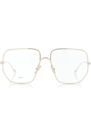 Loewe Curved Square-Frame -Tone Glasses - - OS - Moda Operandi