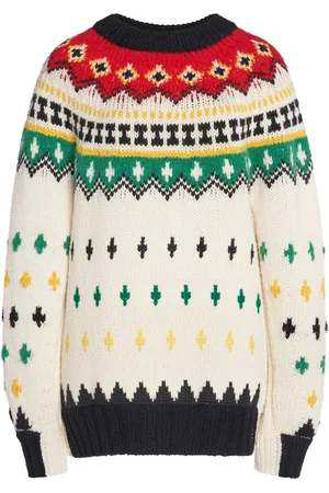 Moncler Wool-Blend Sweater - - L - Moda Operandi