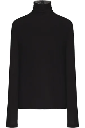 AGOLDE Pascale Tencel Turtleneck Top - - XL - Moda Operandi
