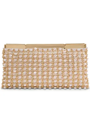 Cult Gaia Felice Pearl Chain Clutch - - OS - Moda Operandi