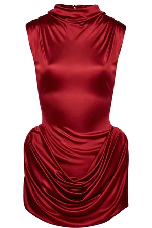MAGDA BUTRYM Draped Mini Dress - - FR 40 - Moda Operandi