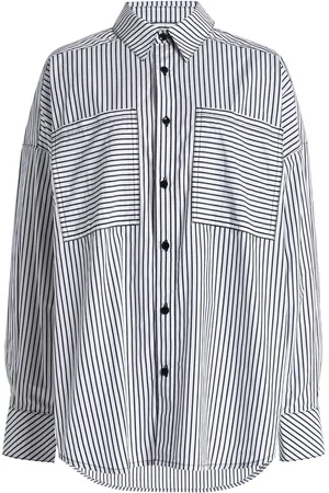 Outland Denim X Olive Cooke Maya Poplin Shirt - - XS - Moda Operandi