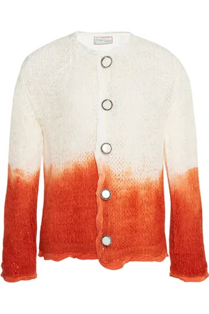 Bottega Veneta Lightweight Wool Silk Overdye Knit Cardigan - - IT 38 - Moda Operandi