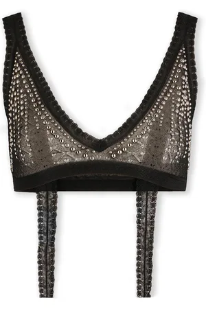 Paco rabanne Embellished Bra Top - - M - Moda Operandi