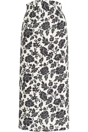 POSSE Romeo High-Waisted Linen Column Maxi Skirt - - XS - Moda Operandi