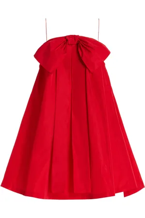 Bernadette Estee Bow-Detailed Taffeta Mini Dress - - FR 34 - Moda Operandi