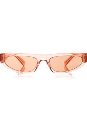 Miu Miu Glimpse Cat-Eye Acetate Sunglasses - - OS - Moda Operandi