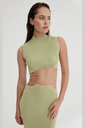 Significant Other Skye Cropped Top - - US 4 - Moda Operandi