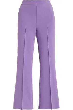 High Exclusive Kick Stretch-Cotton Knit Cropped Flared Pants - - XS - Moda Operandi