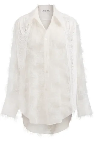 MATICEVSKI Gossamer Silk-Blend Shirt - - AU 10 - Moda Operandi