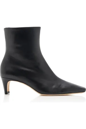 Staud Wally Leather Ankle Boots - - IT 36 - Moda Operandi