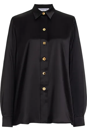 FRANCOISE Exclusive Constance Silk Top - - FR 36 - Moda Operandi