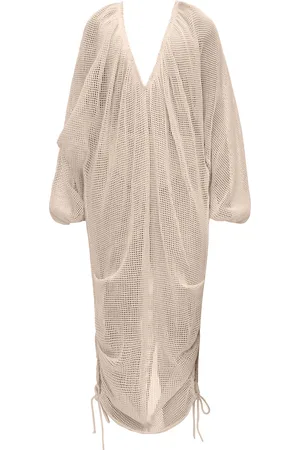 Andrea Iyamah Meta Netted Cotton Cover-Up - - S/M - Moda Operandi