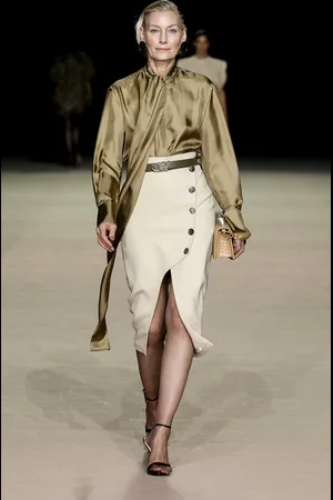 Carla Zampatti Tie-Detailed Silk Top - - AU 10 - Moda Operandi
