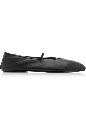 The Row Leather Ballet Flats - - IT 36 - Moda Operandi