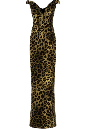 Ilkyaz Ozel Shakti Animal-Print Cotton Maxi Dress - - FR 38 - Moda Operandi