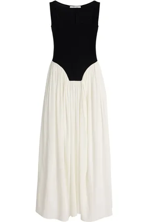 BEVZA Exclusive Anna Bamboo-Silk Maxi Dress - - S - Moda Operandi