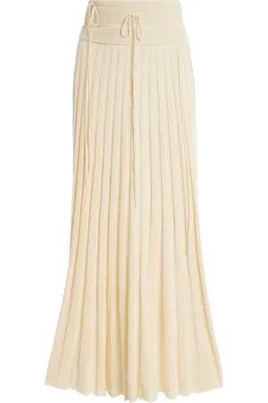 CHRISTOPHER ESBER Straccio Plissé Knit Maxi Skirt - - M - Moda Operandi