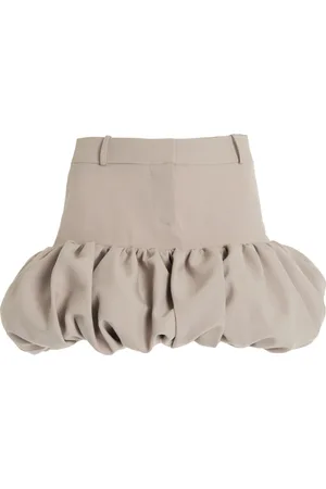 COPERNI Bubble-Hem Suiting Mini Skirt - - FR 36 - Moda Operandi