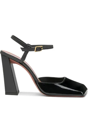 Amina Muaddi Charlotte Patent Leather Pumps - - IT 36 - Moda Operandi