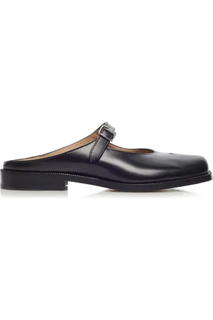 Maison Margiela Tabi Leather Mary Jane Mules - - IT 38 - Moda Operandi