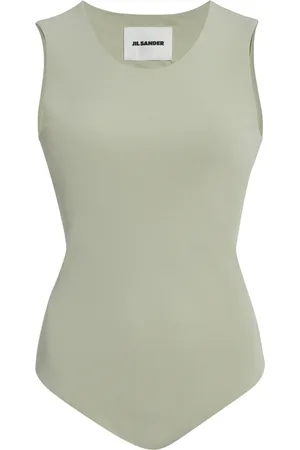 Jil Sander Compact-Knit Jersey Bodysuit - - EU 34 - Moda Operandi