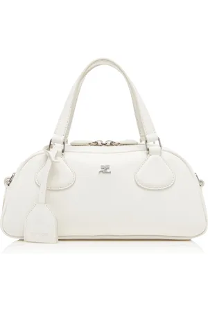 Courrèges Friday Leather Bowling Baguette Bag - - OS - Moda Operandi