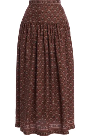 VALENTINO GARAVANI Patterned Cloqué Midi Skirt - - IT 40 - Moda Operandi