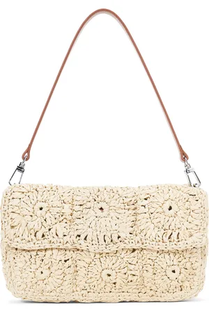 Staud Timmy Crocheted Raffia Bag - - OS - Moda Operandi