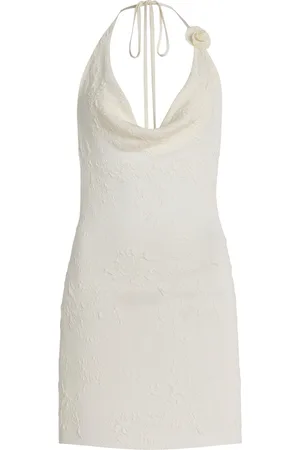 Maygel Coronel Tu Carinito Knit Jacquard Halter Mini Dress - - OS - Moda Operandi