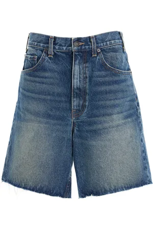 NILI LOTAN Russel Denim Shorts - - 24 - Moda Operandi