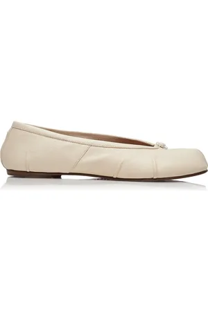 Maison Margiela Tabi Leather Ballet Flats - - IT 36 - Moda Operandi