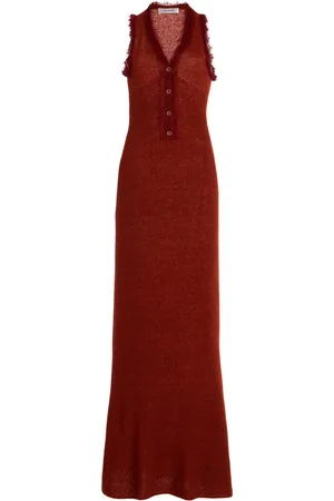 AYA MUSE Nysa Wool; Cashmere and Silk Dress - - S - Moda Operandi