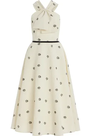 Rosie Assoulin Jacquard Midi Dress - - US 4 - Moda Operandi