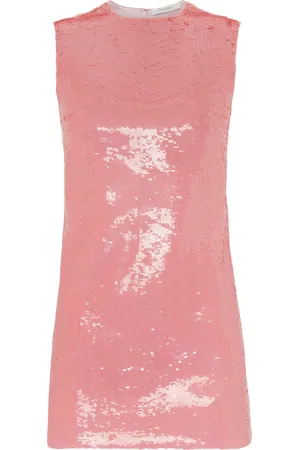J.W.Anderson Mini Cotton-Blend Shift Dress - - UK 10 - Moda Operandi
