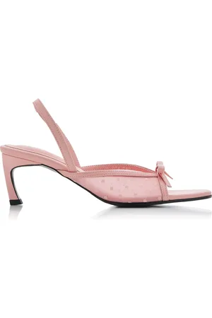 Reike Nen Exclusive Riviera Nabi Polka-Dot Mesh Slingback Sandals - - IT 36 - Moda Operandi