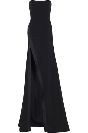 Ilkyaz Ozel Nefertiti Satin-Trimmed Crepe Maxi Dress - - FR 40 - Moda Operandi