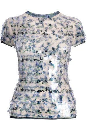 Paris Georgia Mermaid Sequined Knit Top - - XS - Moda Operandi