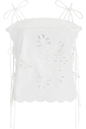 THE GARMENT Kristen Cotton Top - - UK 6 - Moda Operandi