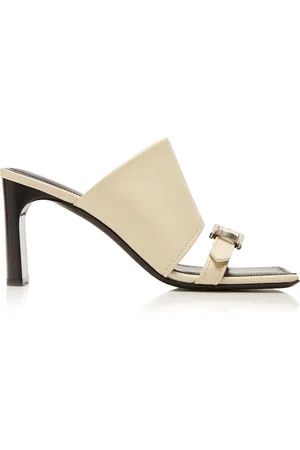 Balenciaga Bel Air Leather Sandals - - IT 36 - Moda Operandi