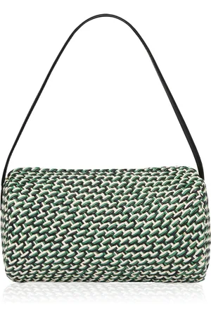 St Agni Connolo Woven Leather Shoulder Bag - - OS - Moda Operandi